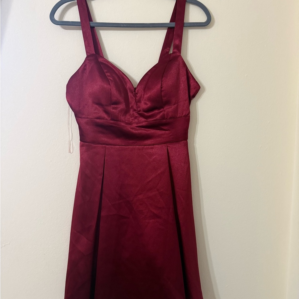 Teeze Me Burgundy Mini Dress
